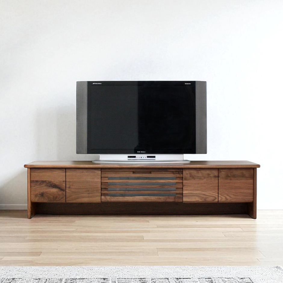 クロッサス テレビボード｜日本製｜ウォールナットRustic ブラック