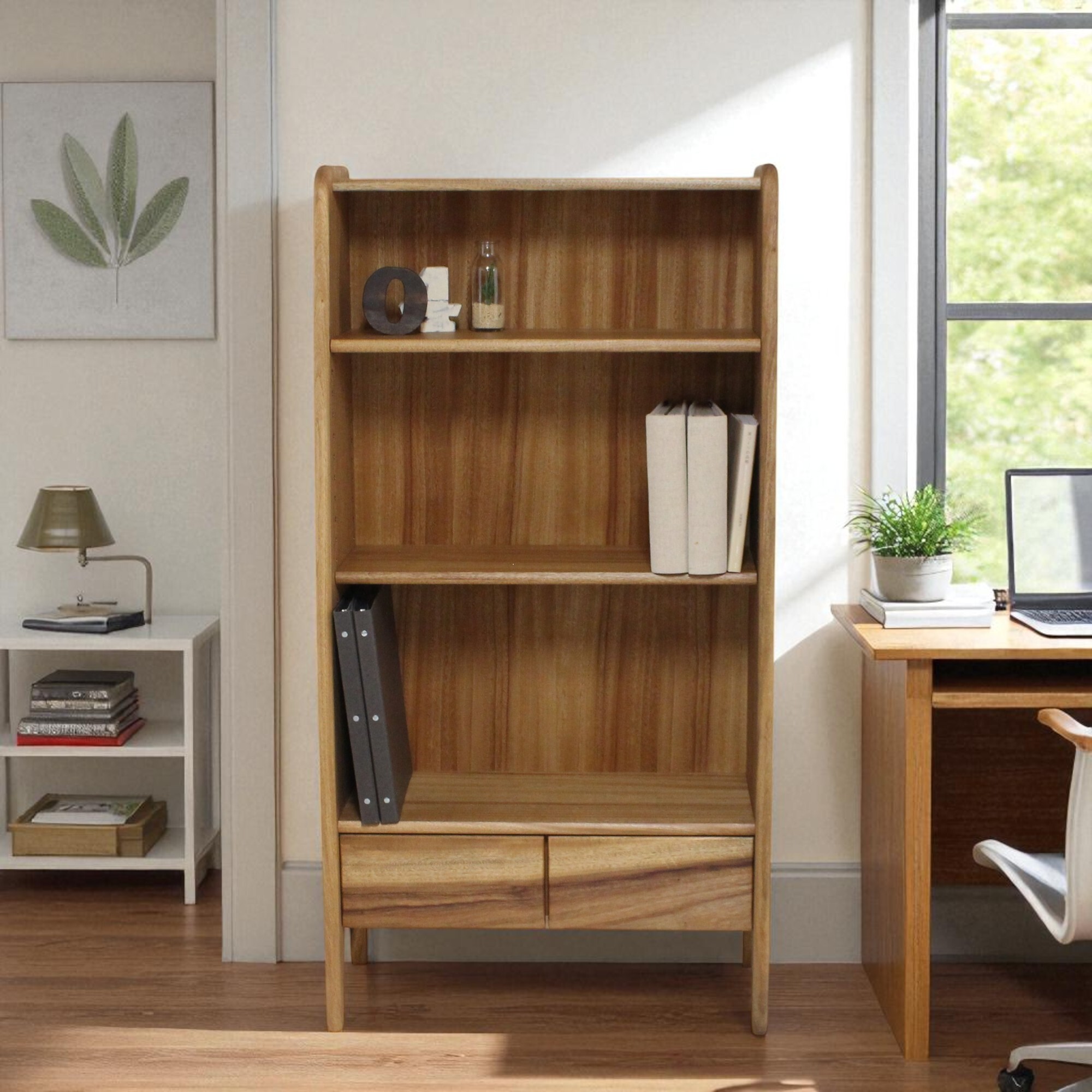 セリコ ブックシェルフ｜日本製｜楠（クス）/樺（カバ） - 天然