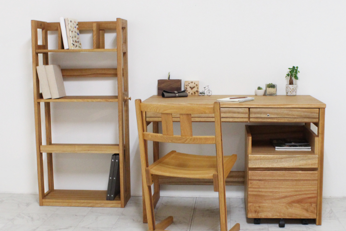 アルセ ブックシェルフ［楠・白樺］｜日本製｜楠（クス） 樺（カバ