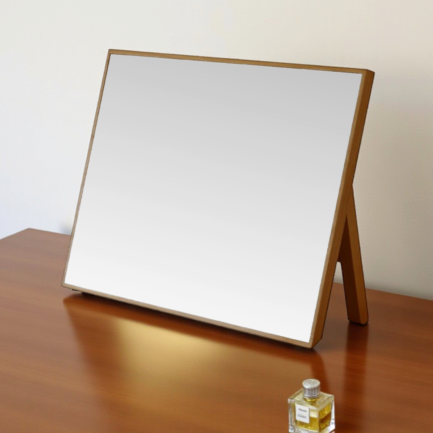 引退品　アナカラーマルル　微高レート ラワンの洗面ミラー W500×H600 | KB-AC012-03-G067 | ミラー | 洗面