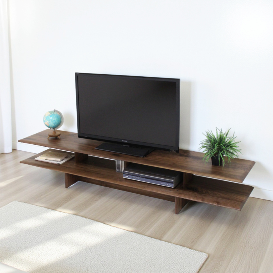 エスプリ テレビボード｜日本製｜ウォールナットRustic/ブラック