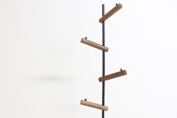 キキ フリーフックスタンド｜日本製｜ウォールナット ブラックチェリー