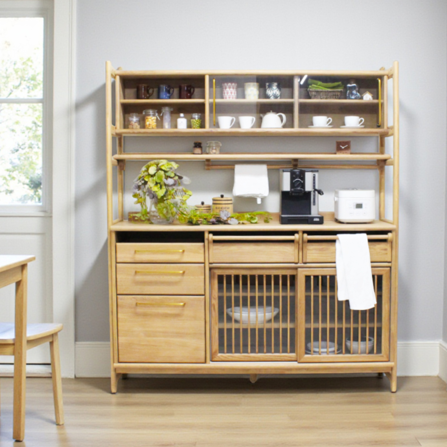 フライス ダイニングボード｜ホワイトオーク - 天然木・無垢の家具専門