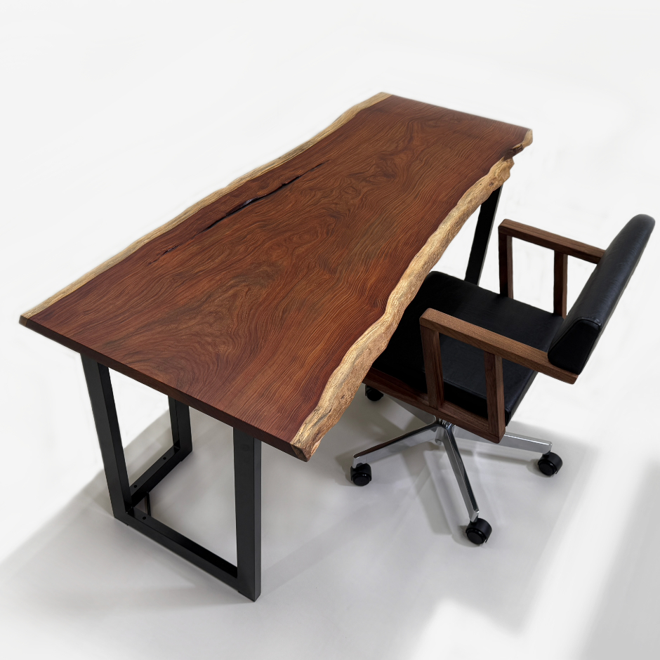 【新品未使用】応接台　テーブル　花梨　カリン　応接テーブル　幅180　6尺　無垢 花梨（カリン） 一枚板 デスク｜一枚板テーブル専門店 近藤工芸