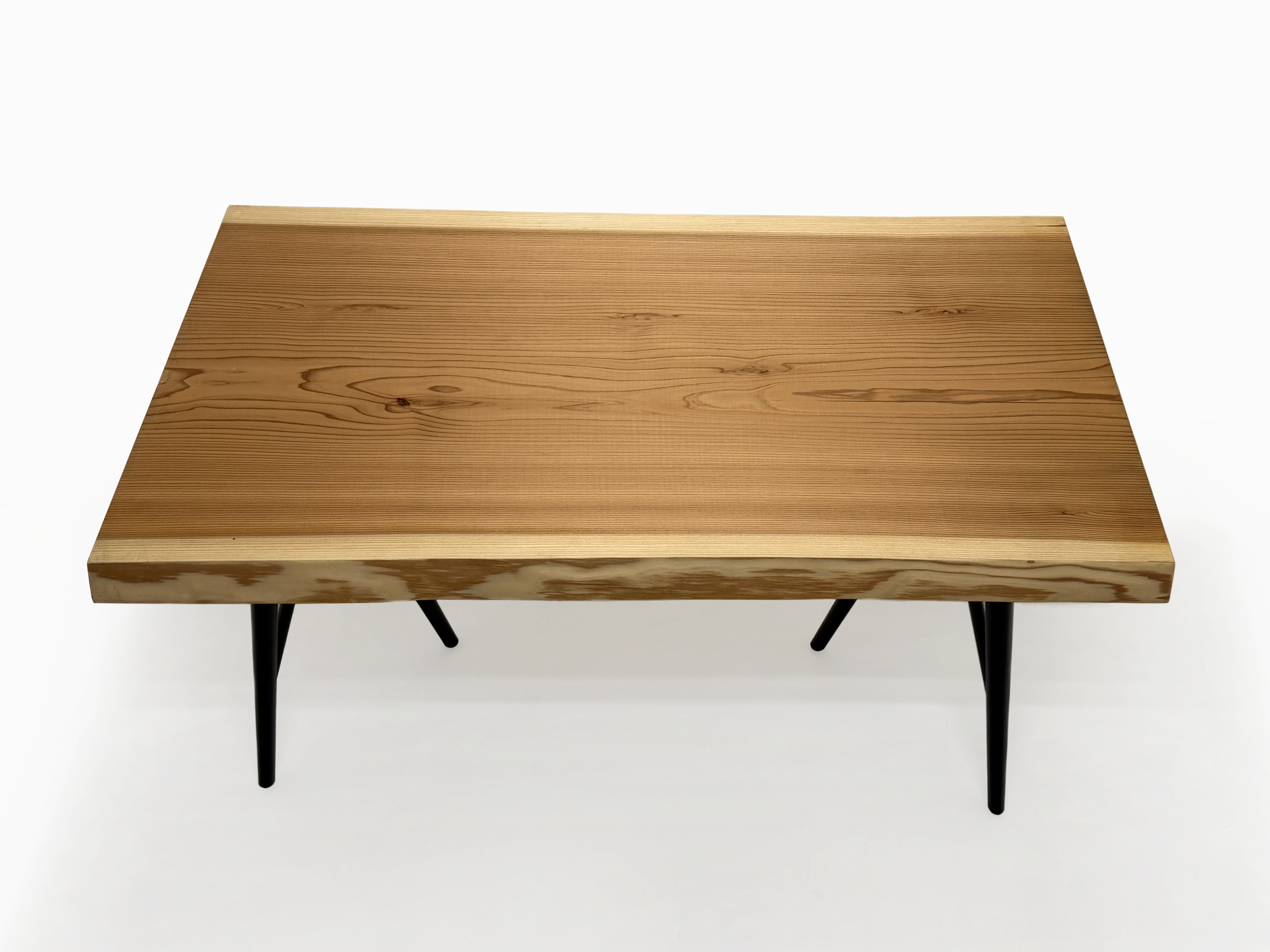 杉（スギ） 一枚板 ダイニングテーブル／1360mm 【A8665