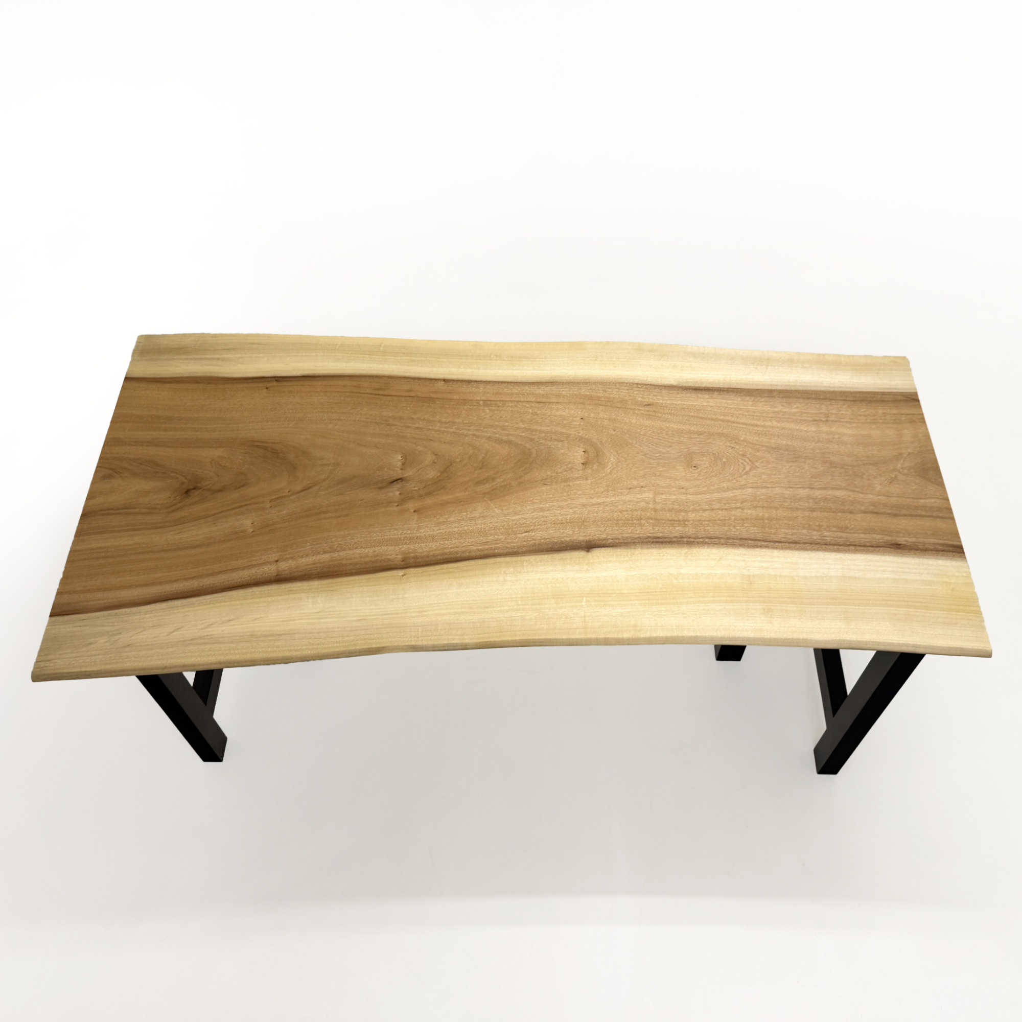 楠（クス） 一枚板 ダイニングテーブル／1580mm 【A8674】 【一枚板