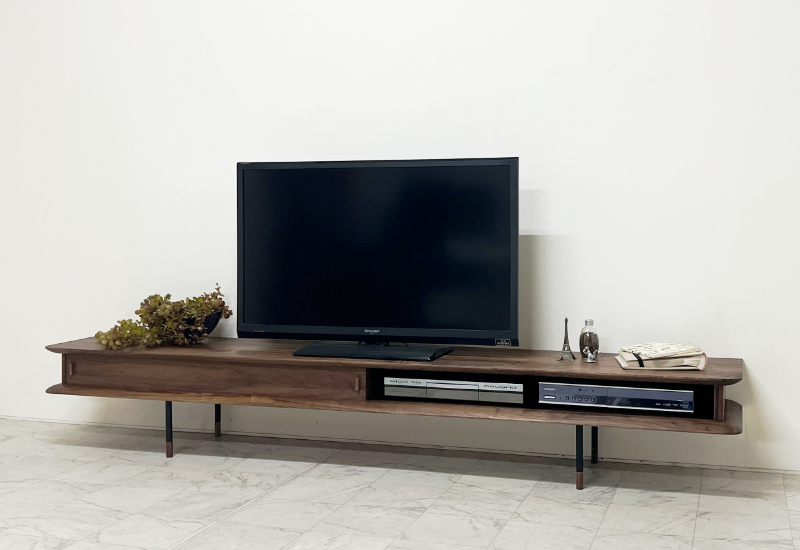 キャロル テレビボード｜日本製｜ウォールナット/ブラックチェリー