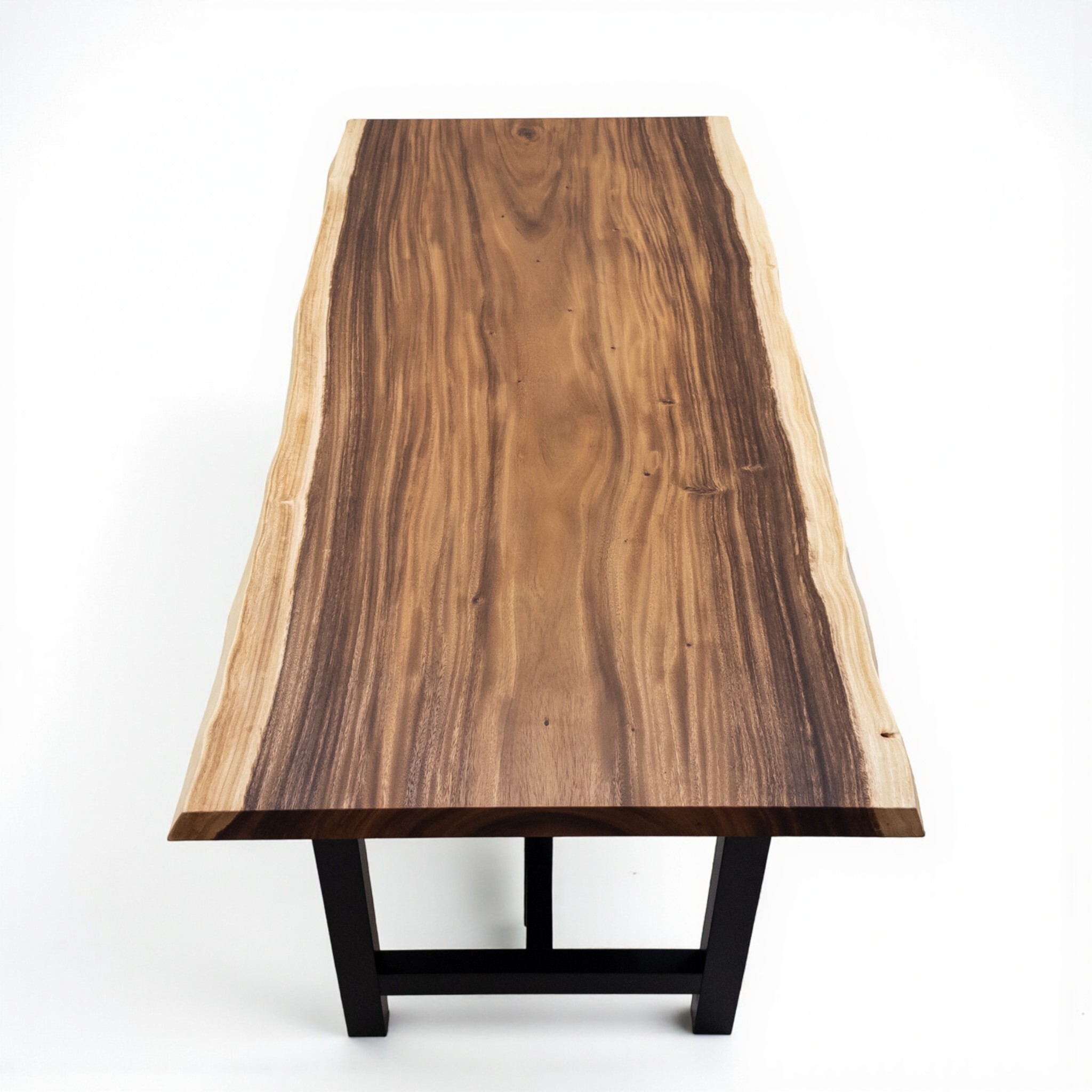 モンキーポッド 一枚板 ダイニングテーブル／1850mm 【A8793】 【一枚