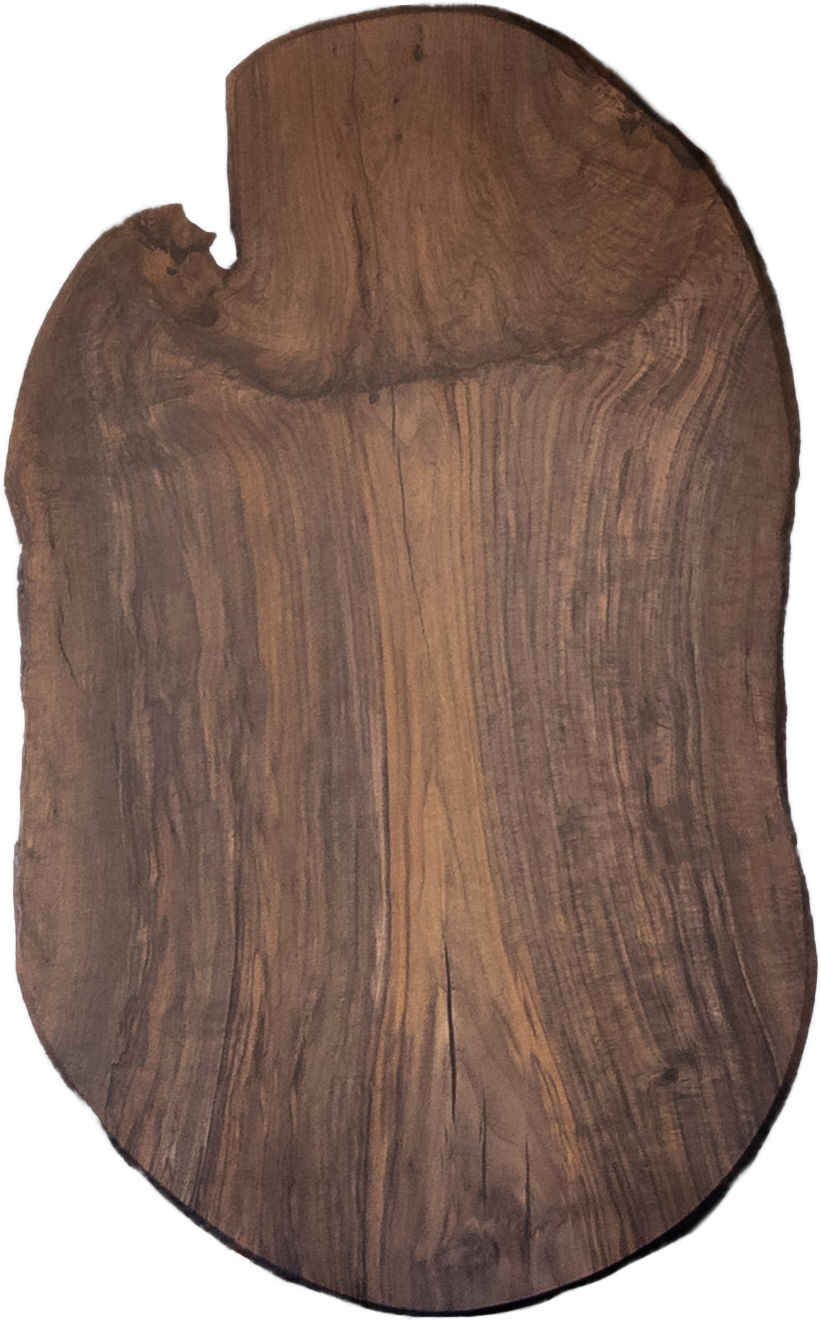 クラロウォールナット一枚板天板／1678mm 【A8858】 【一枚板テーブル