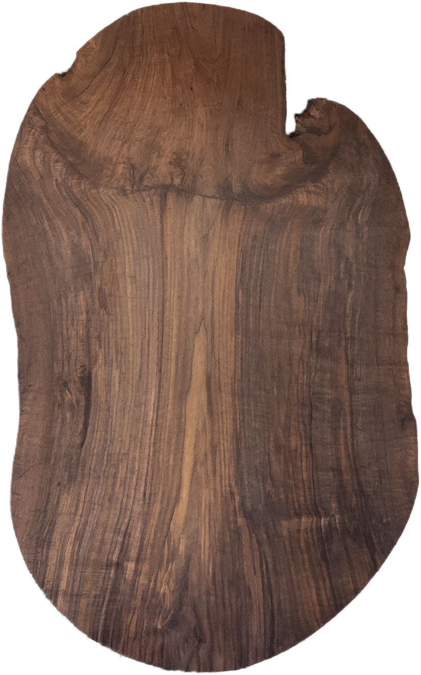 クラロウォールナット一枚板天板／1678mm 【A8858】 【一枚板テーブル