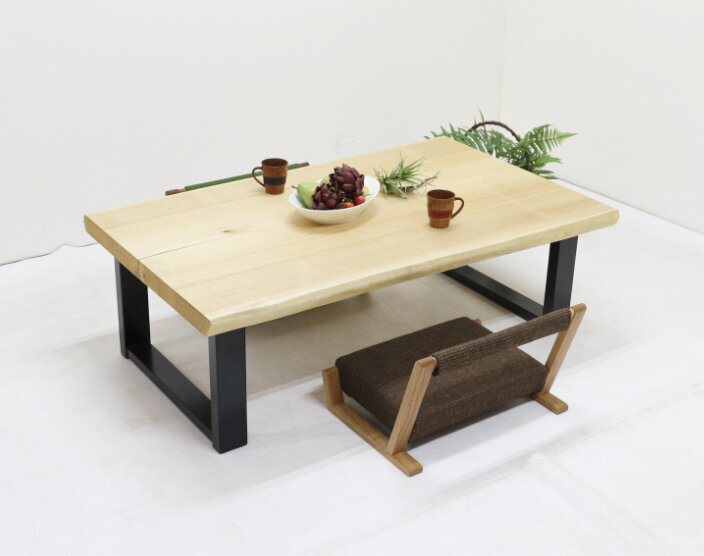 一枚板　ローテーブル 一枚板ローテーブル｜【公式】KIDOMEIMOKU オンラインショップ