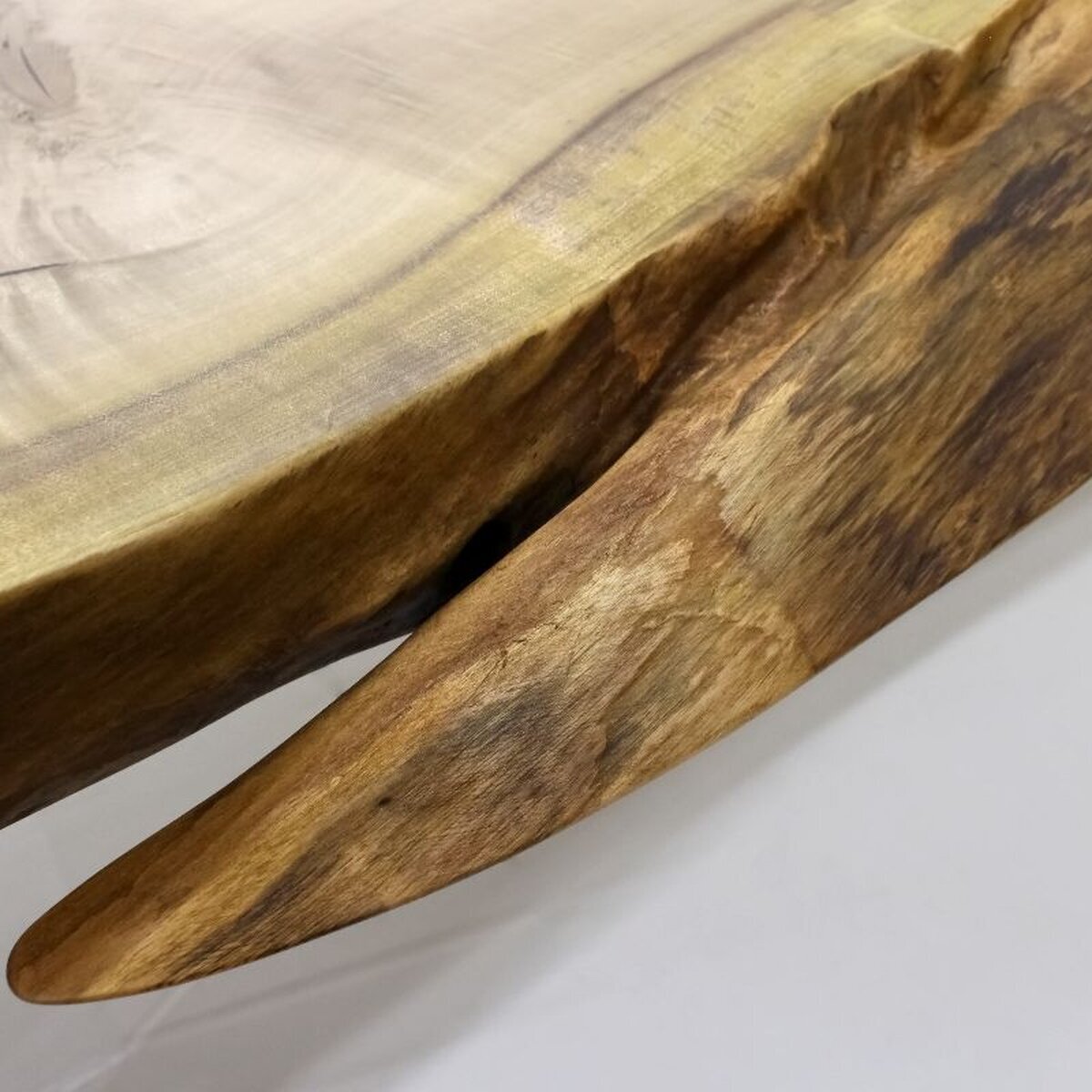 朴（ホオ）一枚板天板／1900mm 【A8219】 【一枚板テーブル・無垢材