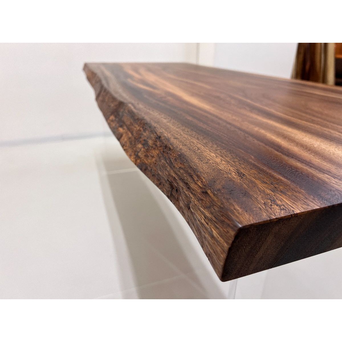 モンキーポッド一枚板天板／1720mm 【A8475】 【一枚板テーブル・無垢