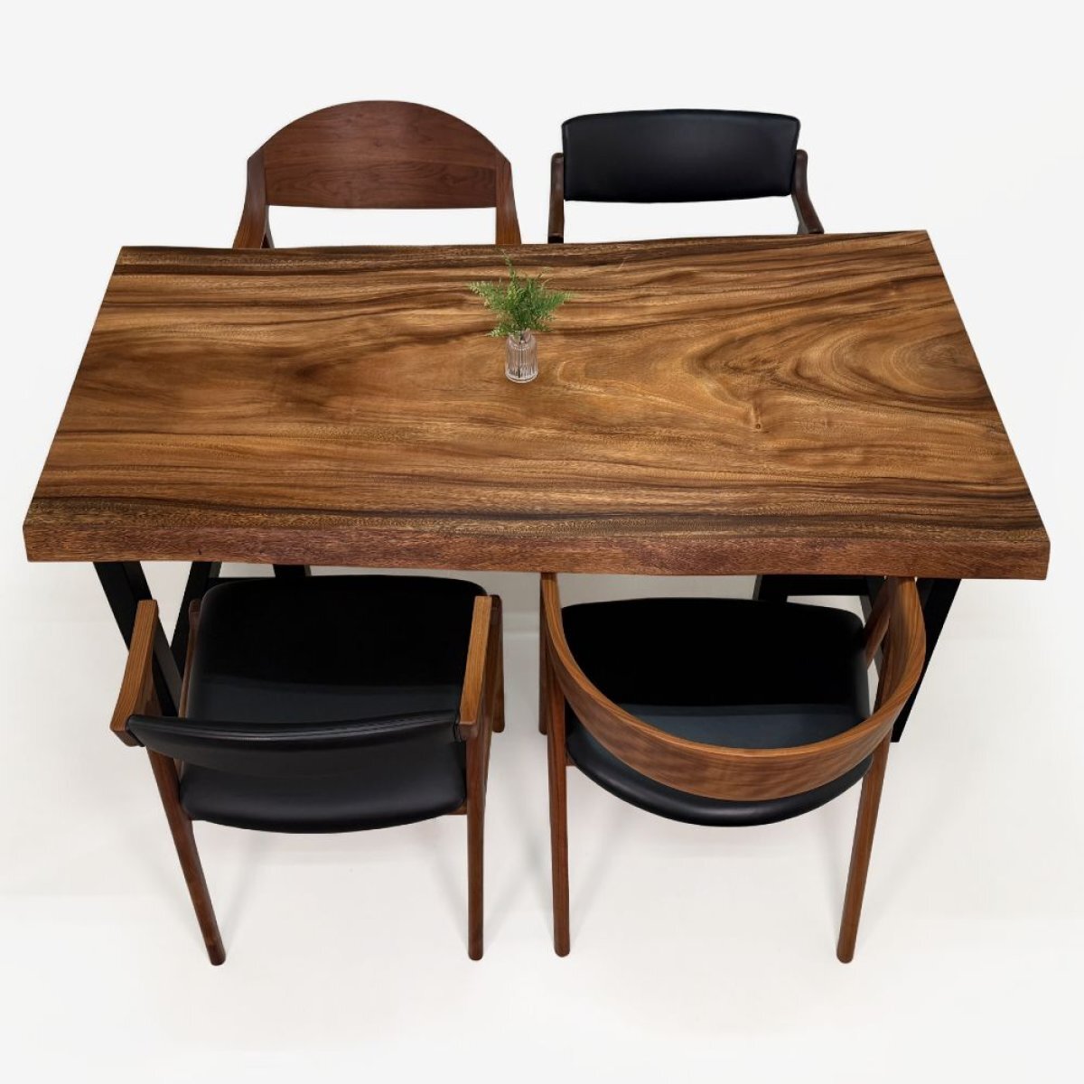 モンキーポッド 一枚板 ダイニングテーブル／1500mm 【A8515】 【一枚