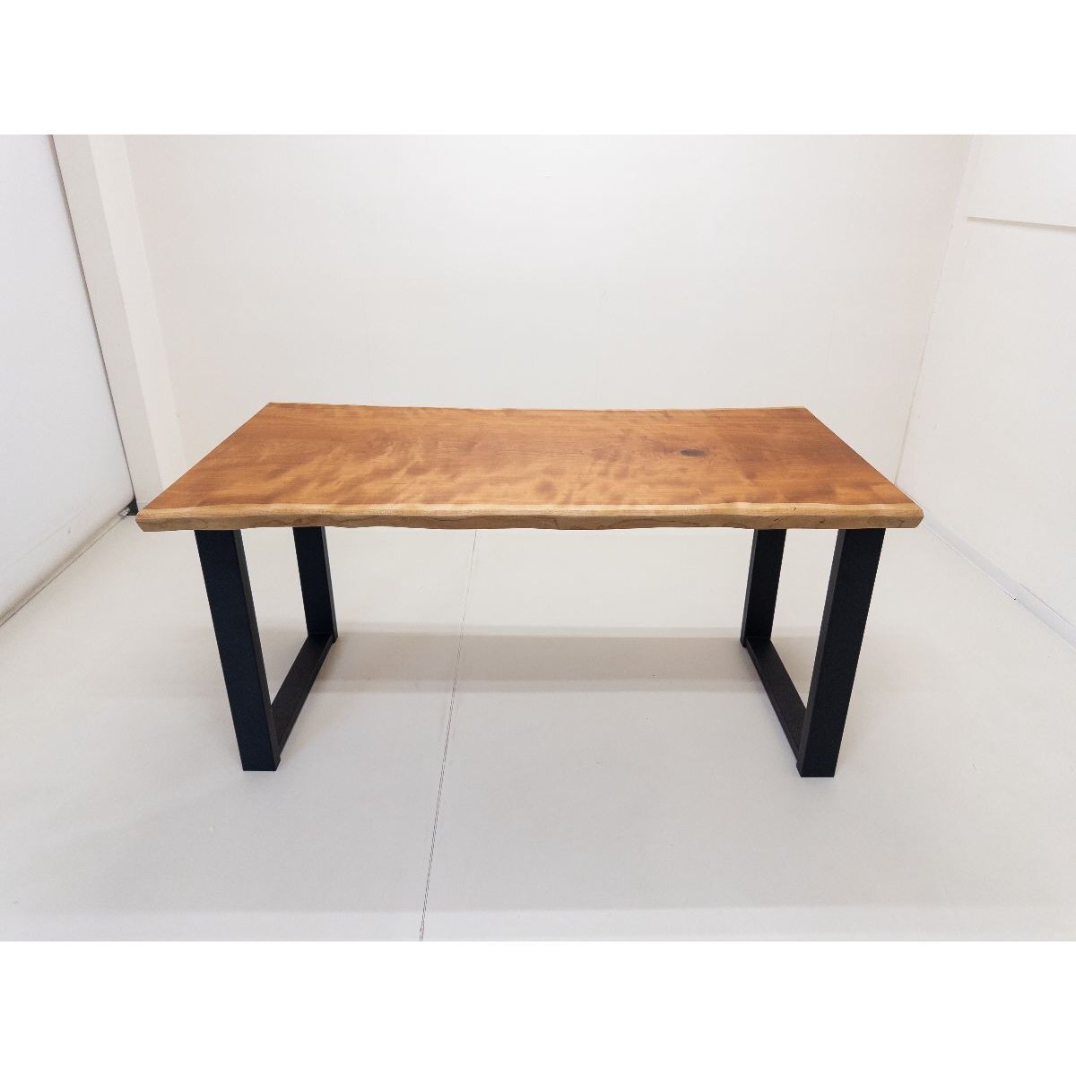 ブラックチェリー一枚板天板／1480mm 【A7930】 【一枚板テーブル