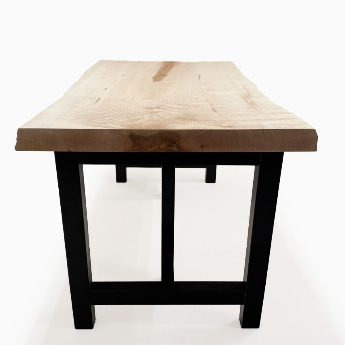 1枚板 楓（カエデ） 一枚板 ダイニングテーブル／1200mm 【A8594】 【一枚板