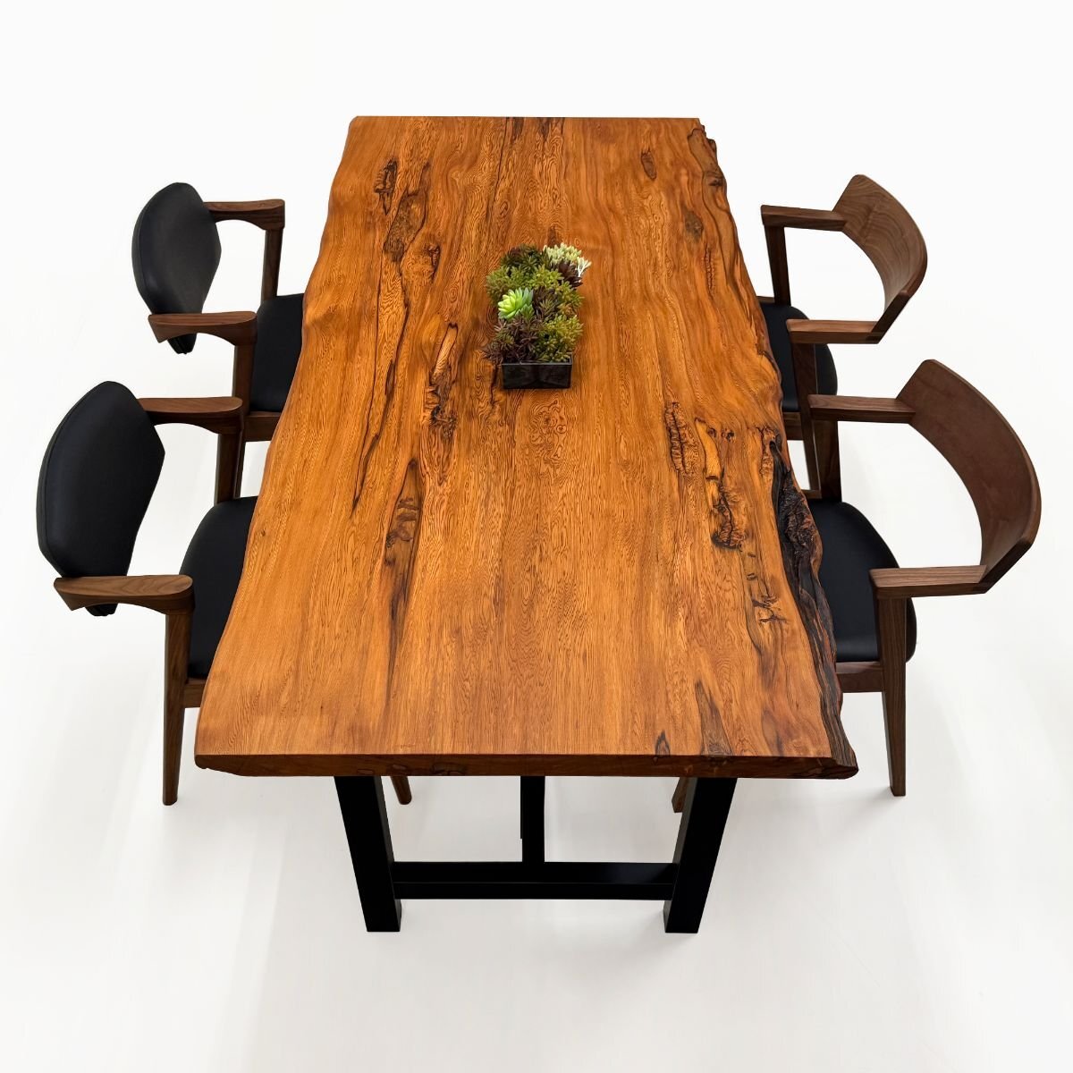 屋久杉（ヤクスギ） 一枚板 ダイニングテーブル／1830mm 【A8667