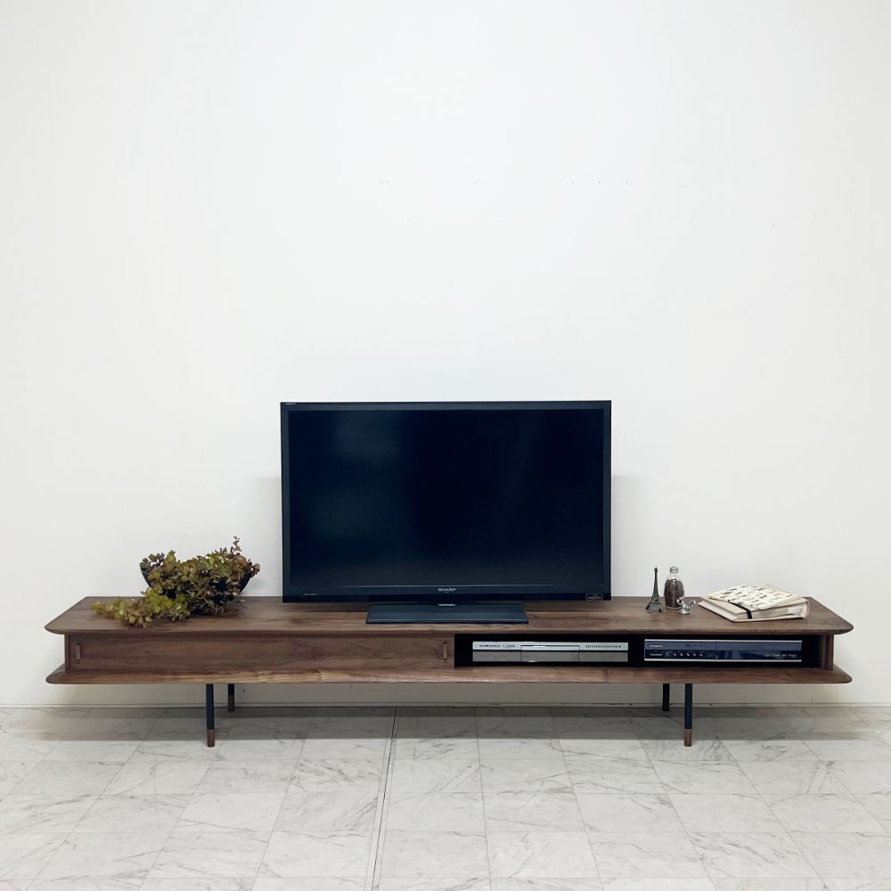 キャロル テレビボード｜日本製｜ウォールナット/ブラックチェリー