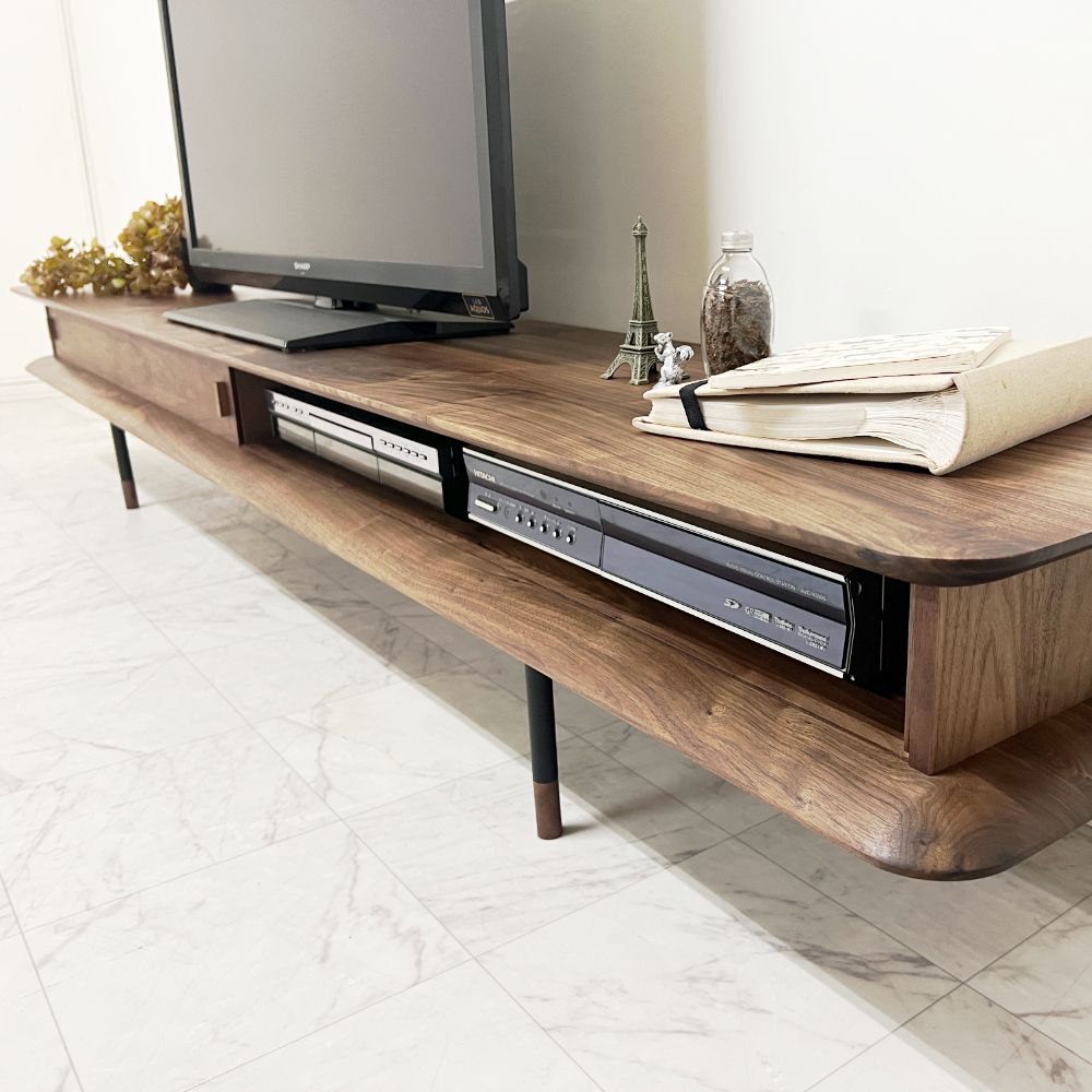 木製キャビネット テレビボード キャロル テレビボード｜日本製｜ウォールナット/ブラックチェリー