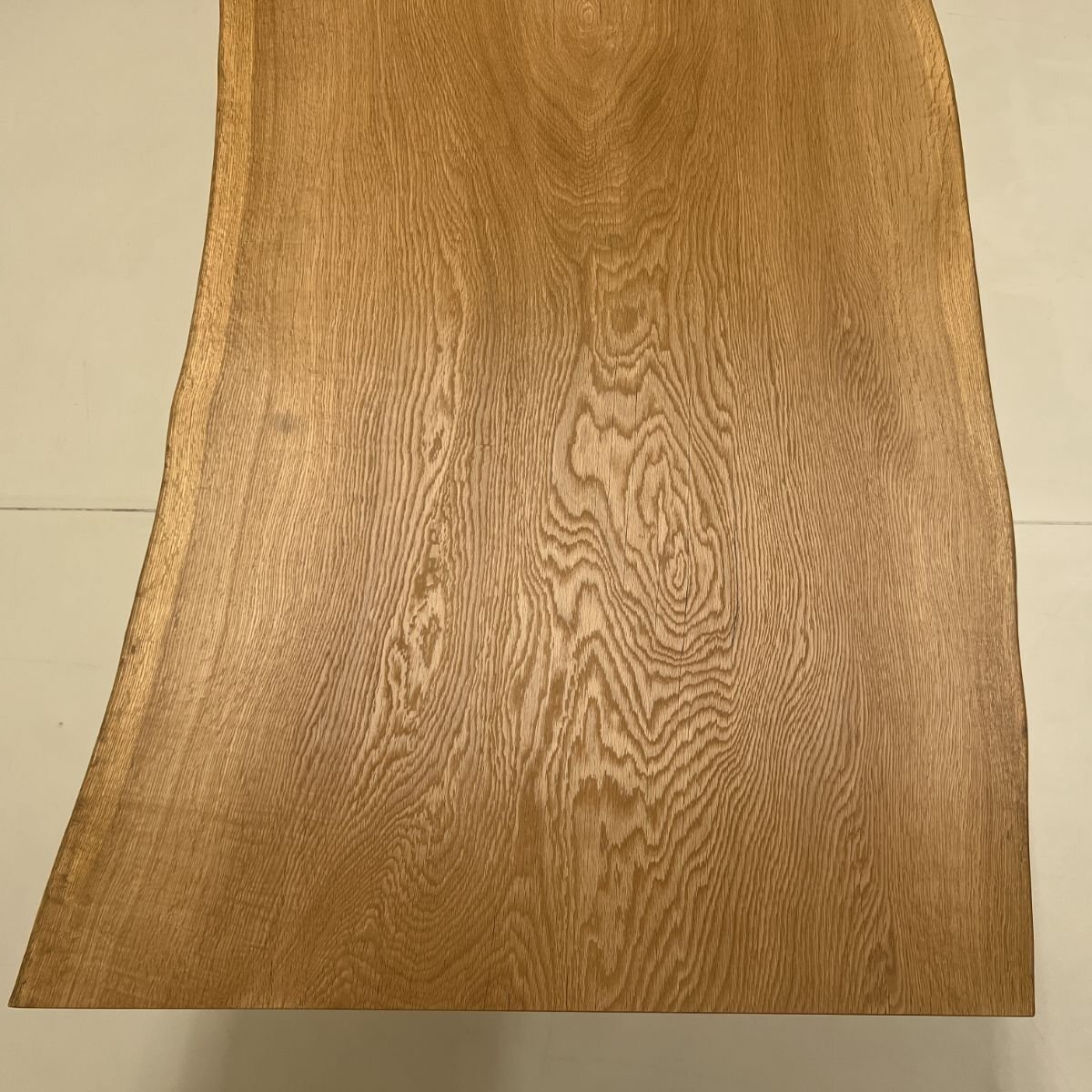 楢（ナラ）一枚板天板／1860mm 【A8737】 | 【一枚板テーブル・無垢材