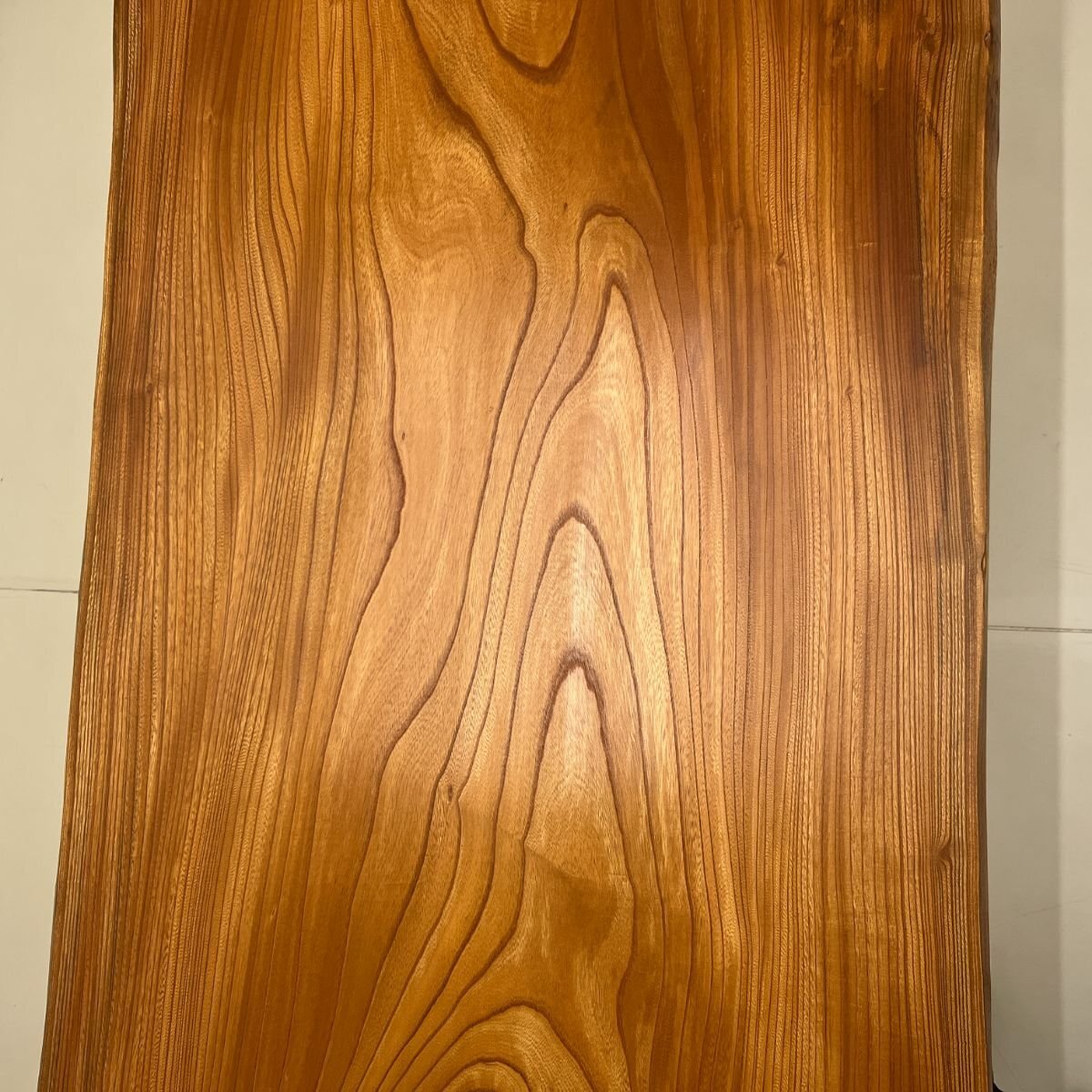 欅 一枚板 天板 欅（ケヤキ）一枚板天板／1680mm 【A8765】 【一枚板テーブル・無垢材