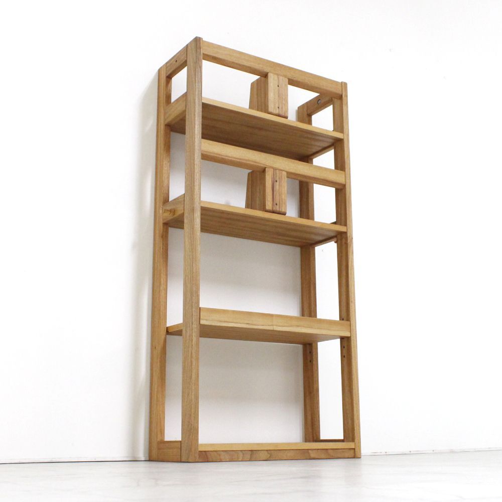 アルセ ブックシェルフ［楠・白樺］｜日本製｜楠（クス）/樺（カバ