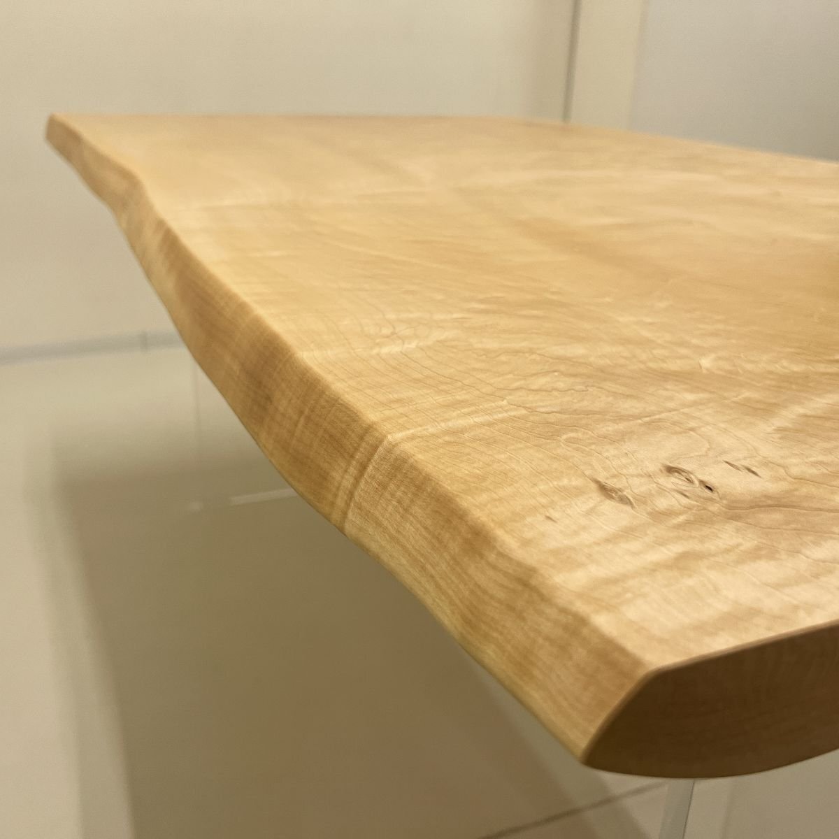 栃（トチ）一枚板天板／1510mm 【A8797】 【一枚板テーブル・無垢材