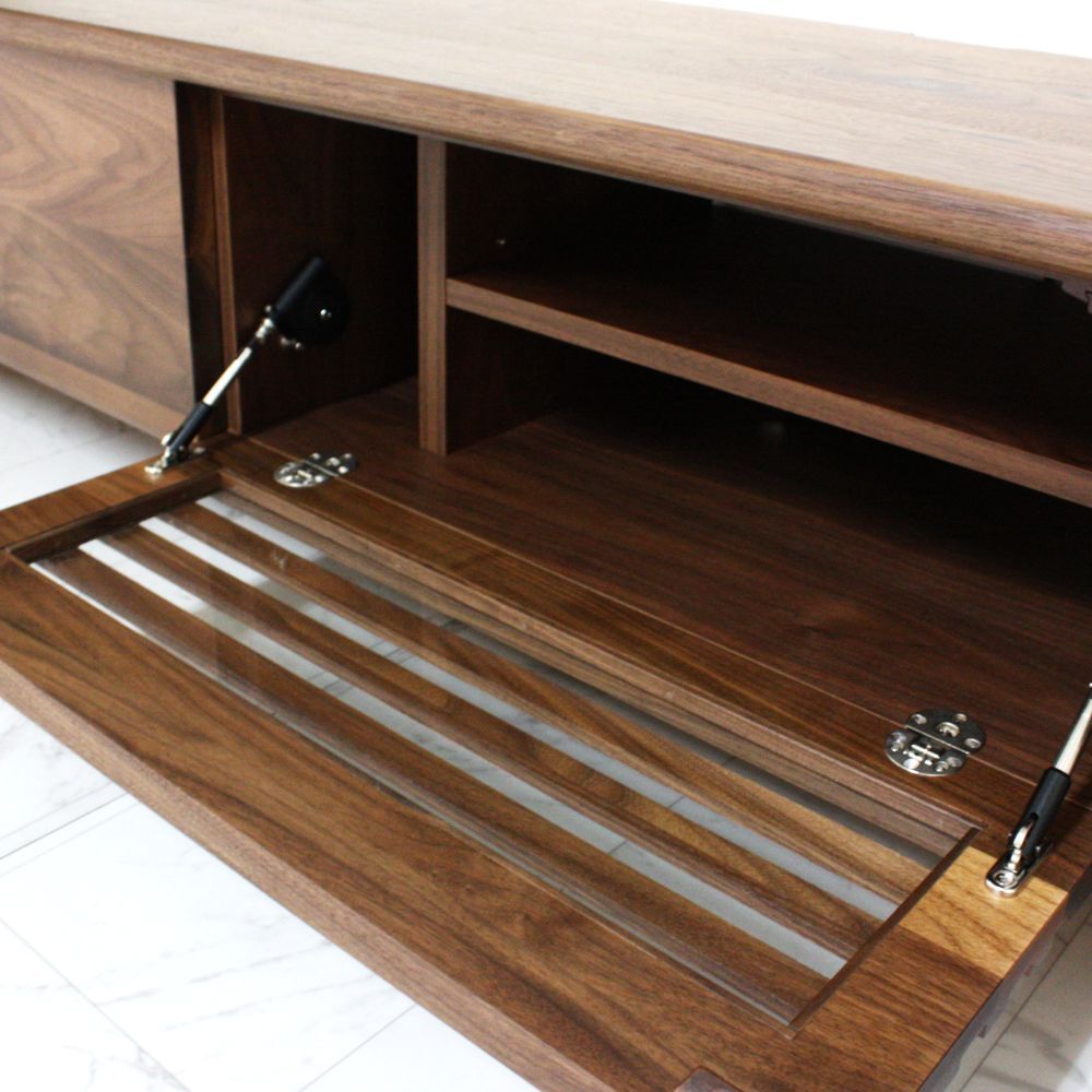クロッサス テレビボード｜日本製｜ウォールナットRustic ブラック
