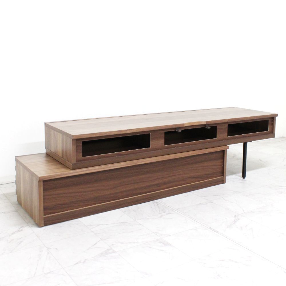 マドラ スライド テレビボード｜ウォールナットRustic - 天然木・無垢