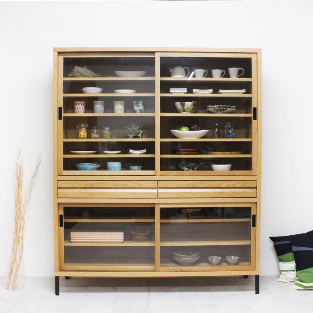 レナート キャビネット｜日本製｜ホワイトオーク 天然木・無垢の家具