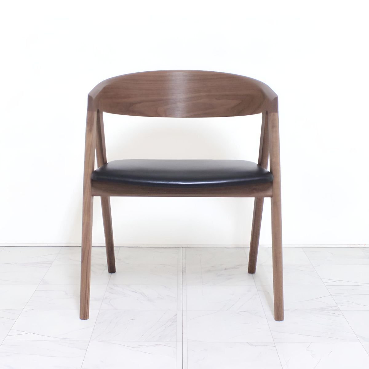 国産 ハープ ダイニングチェア【B5339】 【一枚板テーブル・無垢材家具