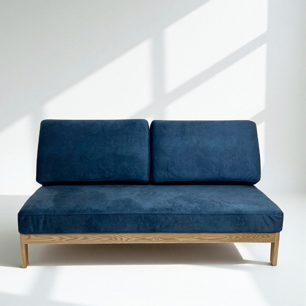 ソラ アームレスソファ｜日本製｜レッドオーク アッシュ