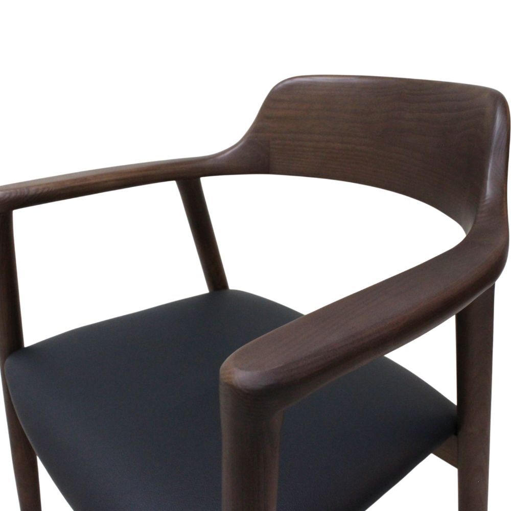 2脚セット》コンペール ダイニングチェア BR｜アッシュ [Kontia]