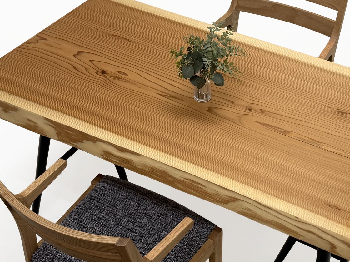 ※お盆期間限定セール　一枚板　杉　ダイニングテーブル　天板 ☆大人気☆ 納期1週間【幅180x80】杉無垢材テーブル ※天板の