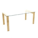 Pコーナー4本脚（タモ）