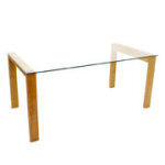 Pコーナー4本脚（ブラックチェリー）