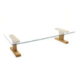 Ｉ型脚ロータイプ(胡桃)