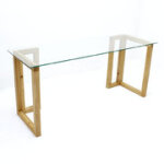 45角L型脚（ホワイトオーク）