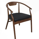 チェアCウォールナット色