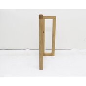 45角L型脚（ホワイトオーク）【A6155】 【一枚板テーブル・無垢材家具