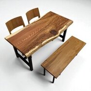 【DT-1242】柳瀬杉（ヤナセスギ）　一枚板　ダイニングテーブル