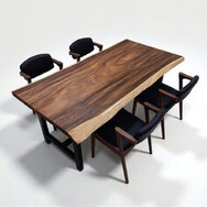 モンキーポッド 一枚板 ダイニングテーブル／1800mm 【A8811】 【一枚