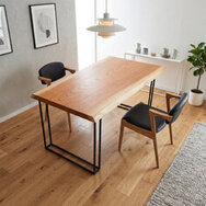 【SPL-DT-0005】WEB限定 欅（ケヤキ）一枚板　ダイニングテーブル