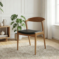 ユナ  セミアームチェア