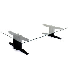 ヒコウキ脚ロータイプ(木製ブラック)