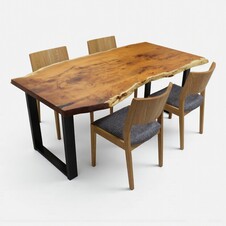 イチイ一枚板テーブル・一枚板ダイニングテーブル | 【一枚板テーブル