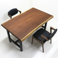 アサメラ　一枚板　ダイニングテーブルテーブル