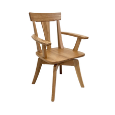 ブラント 肘付き回転チェア