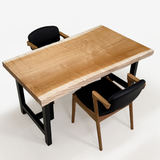 メープル　一枚板　ダイニングテーブル