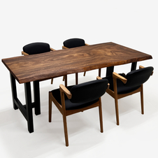 モンキーポッド　一枚板　ダイニングテーブル